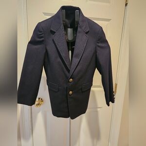 Boys navy blue blazer